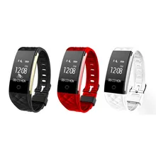 S2 Bluetooth Умный Браслет Браслет Heart Rate Monitor IP67 Водонепроницаемый Smartband Браслет Для Android IOS Телефон