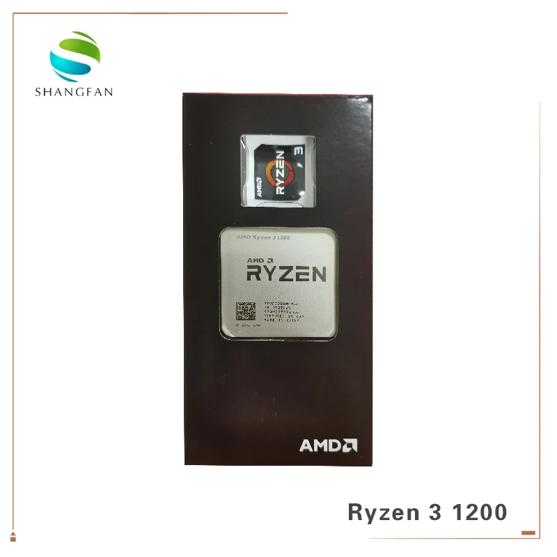 Процессор AMD Ryzen 3 1200 R3 1200 3,1 ГГц четырехъядерный процессор YD1200BBM4KAE Socket AM4