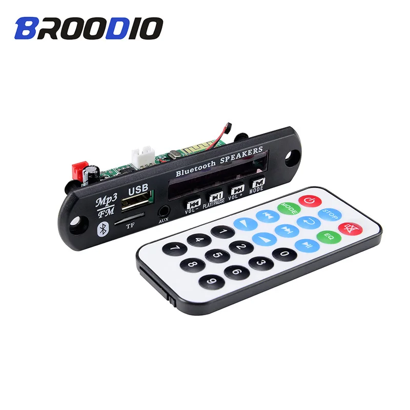 

Car Audio APE Wireless Bluetooth Decoder Module 12V Color Screen Support USB TF AUX FM Radio MP3 Decoding Board Lossless FLAC