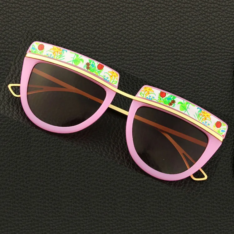Новые Классические модные брендовые дизайнерские солнцезащитные очки женские солнцезащитные очки для вождения UV400 - Цвет линз: Light Pink