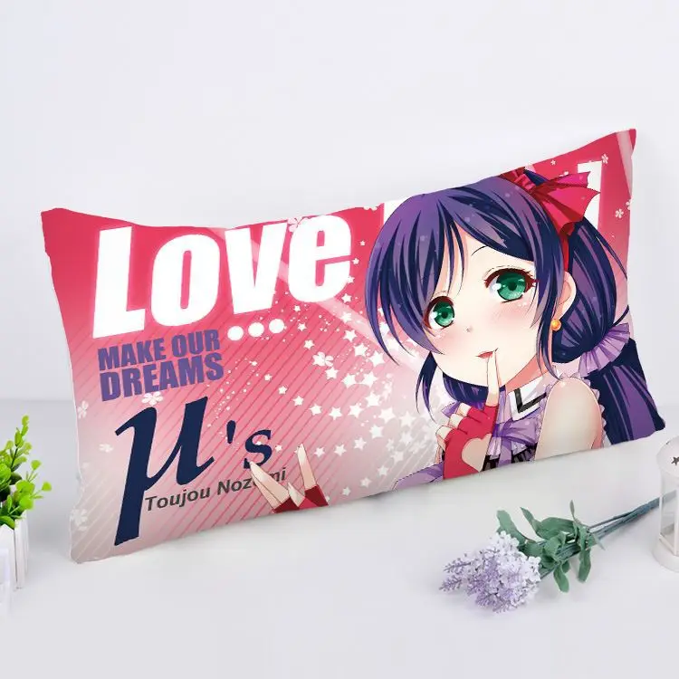 Хобби Express Прямоугольная подушка крышка Dakimakura Tojo Nozomi Love Live аниме RPC43 | Дом и сад