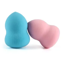 2 шт./компл. Мода Calabash красочная губка для макияжа Puff Foudation BB крем пудра тени для век Румяна слоеного цвета случайный