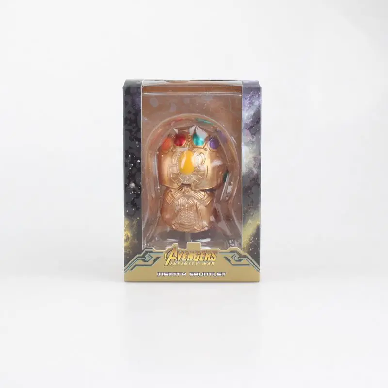 

The Avengers 3 Thanos Infinity Gauntlet Action Figure Model Collectible Avengers cospaly Model PVC Toy Cute version with Box