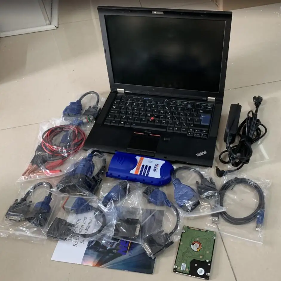 Ноутбук T410 I5 I7 4G hdd/ssd + профессиональный Nexiq адаптер 125032 usb link heavyduty Грузовик Авто