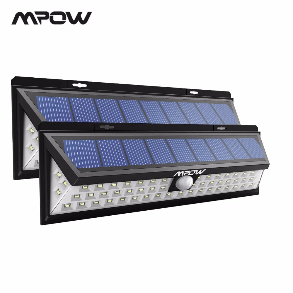 

Mpow CD020 54 LED Lights Waterproof Solar Lights with 120 Degree Wide Angle Motion Solar Lamp With 3 Modes Outdoor Garden Garage