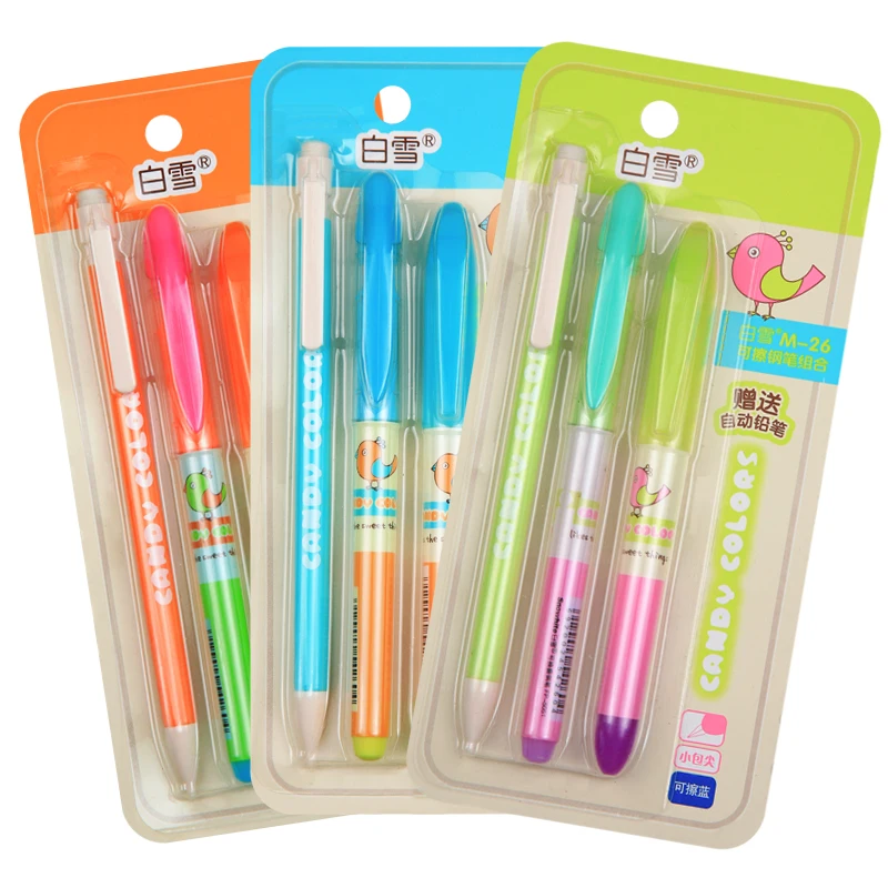 

1Set Snow m-26 magic can wipe fountain pen mechanical pencil magic can wipe pen fountain pen