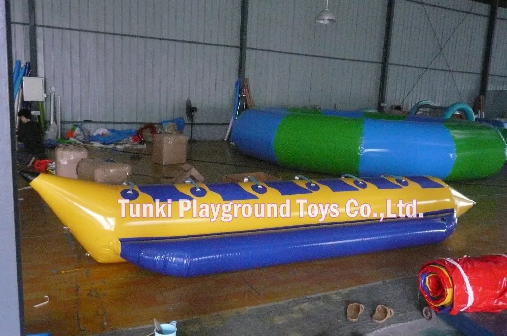 

inflatable PVC banana boat/inflatable PVC water game