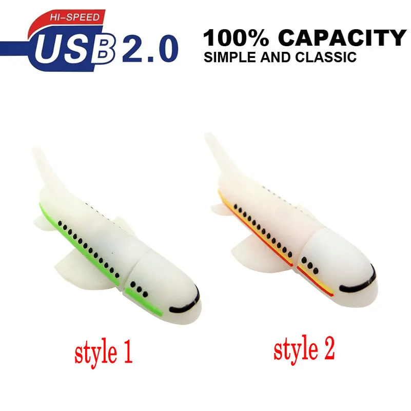 

USB 2.0 Pendrive USB Flash Disk Aircraft Style Two Colors Pen Drive High Speed Memoria USB Stick Aviator Gift 8GB 16GB 32GB 64GB