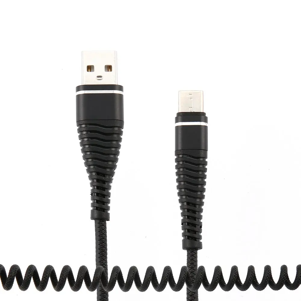 COILED 1.5 METER FLASH SYNC LEAD AND EXTENSION LEAD SPIRAL CORD