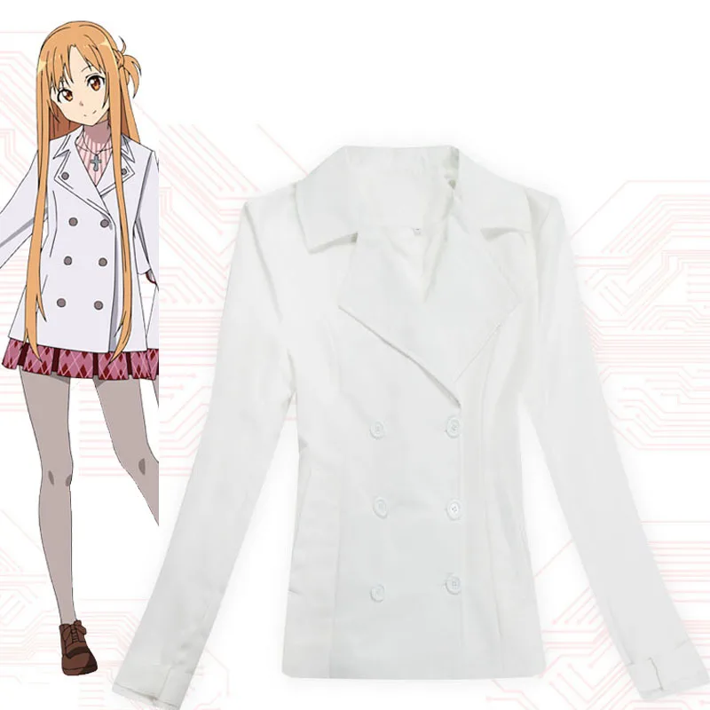 font b Anime b font Sword Art Online Asuna Yuuki font b Cosplay b font