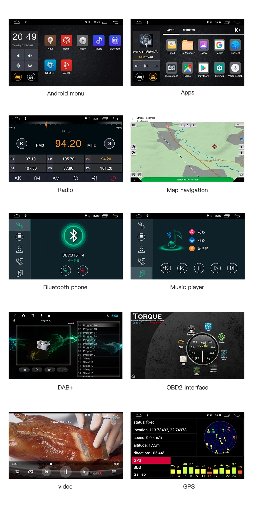Best 10.1 inch Android 8.1 2+16G Car Multimedia System for Suzuki Swift 2005-2016  GPS Navigation Head Unit Radio Bluethooh 5
