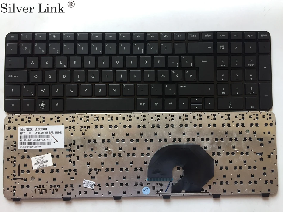 BE Belgium keyboard for HP DV6-6000 DV6-6100 DV6-6200 without frame black laptop layout | Компьютеры и офис