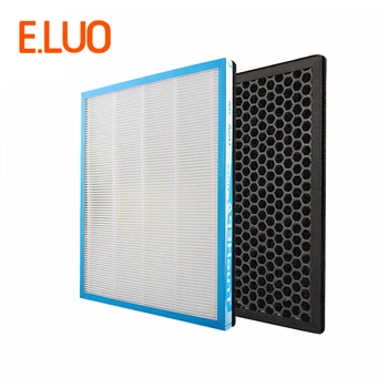 

348*265 mm collect dust hepa filter + activated carbon filter of air purifier parts for KJJ-F260B/280B etc