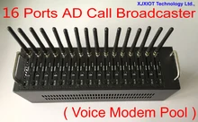New Product : Advertising Call Broadcaster Modem Pool ! Great Innovative ! Send VOLUME AD Call ( Voice ) ! 16 ports Call Modem