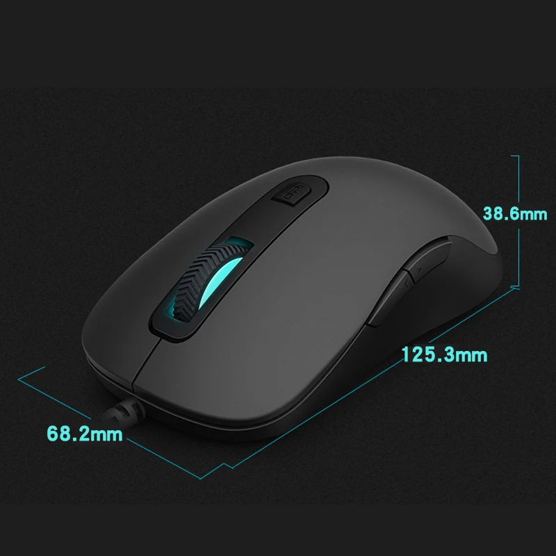 Новая программируемая игровая мышь Rapoo V22/V220 3000DPI 7 кнопок USB Проводная оптическая
