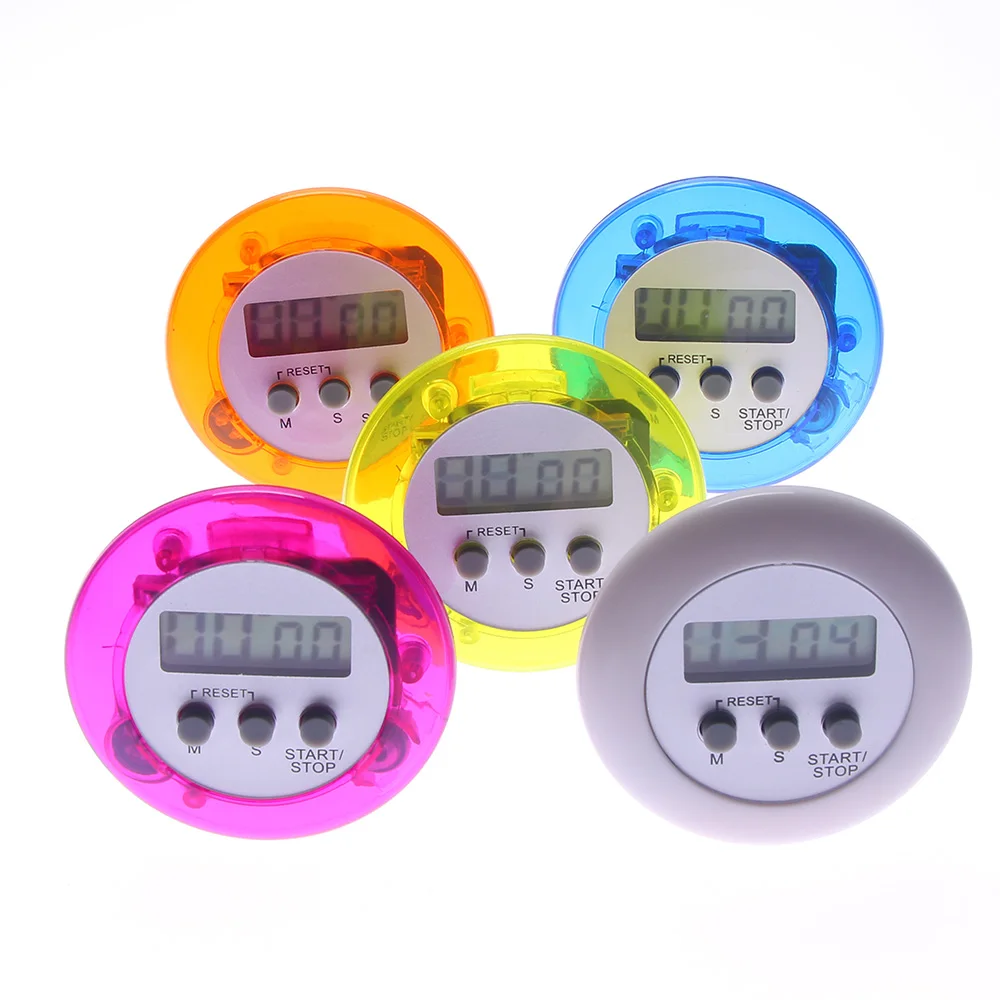 

LCD Digital Kitchen Countdown Magnetic Timer Back Stand Cooking Timer Count UP Alarm Clock Kitchen Gadgets Cooking Tools