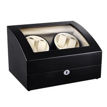 Watch Winder ,LT Wooden Automatic Rotation 4+6 Watch Winder Storage Case Display Box