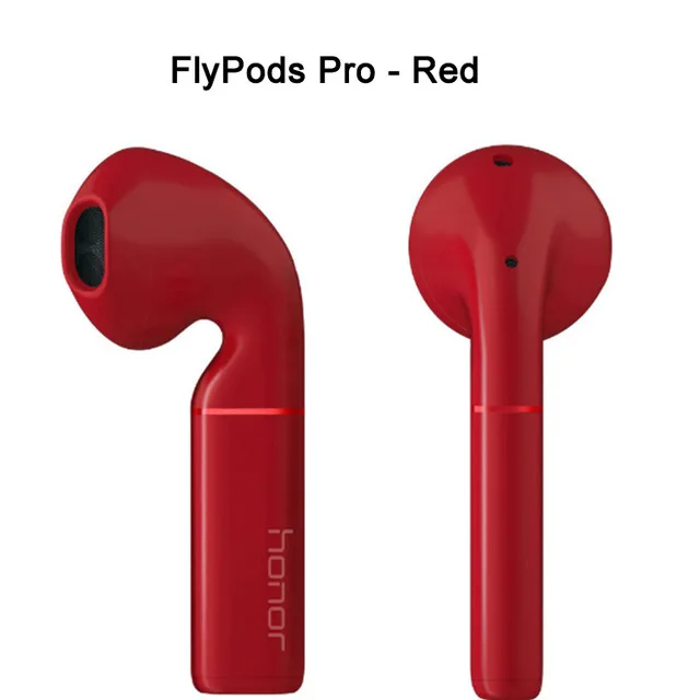 Новинка HUAWEI honor FlyPods Pro FlyPods Lite Bluetooth Беспроводные наушники с микрофоном Музыка сенсорный водонепроницаемый гарнитура Handfree - Цвет: Flypods Pro Red