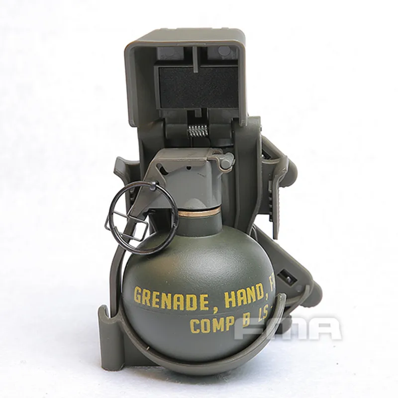 

FMA QD M67 Gren Pouch with Dummy Molle System Quick Release Vest accessories for display no function