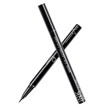 Водонепроницаемый карандаш для глаз Длительное Черный Eye Liner Pen тонких линий быстрый сухой макияж cosmeticsfor Для женщин
