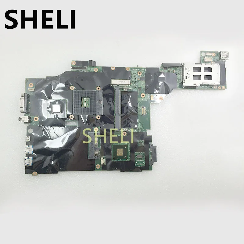 SHELI для ноутбука lenovo ThinkPad L420 PN 04X3665 чипсет SLJ8A QM67 разъем PGA989 интегрированный GPU DDR3 полностью протестирован