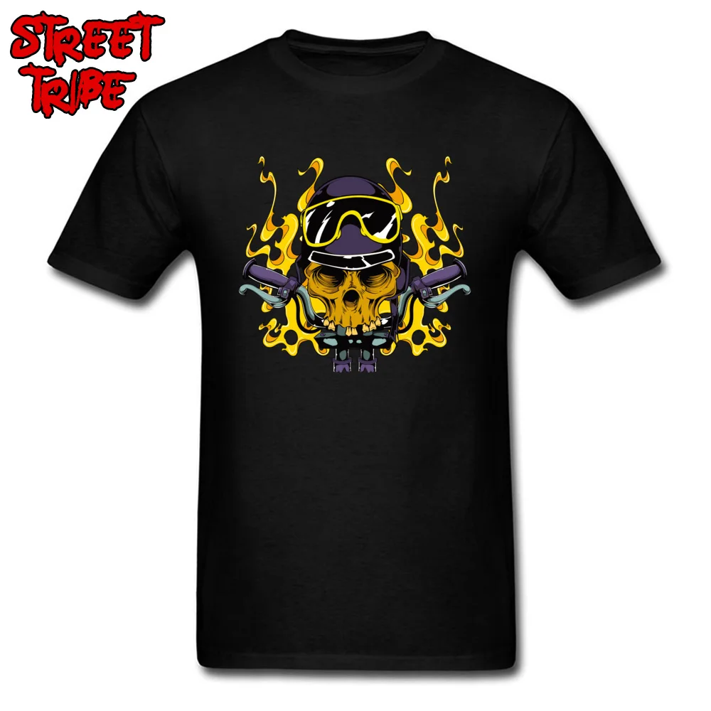 Tops & Tees euclidean skull825yy Fall Prevailing Hip hop Short Sleeve 100% Cotton O Neck Student Tshirts Hip hop T Shirt euclidean skull825yy black