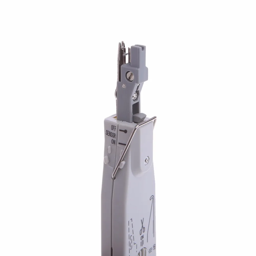 Adjustable Impact IDC Insertion Ethernet Network Punch Down Tool With Sensor