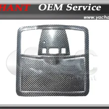 Полностью из углеродного волокна, карта свет Внутренняя окантовка, пригодный для 08-14 R35 GTR GT-R35 CBA дБА карта противотуманных фар крышка лампа для чтения Ver.1 крышка