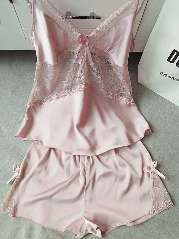 women lace pajamas set (27)