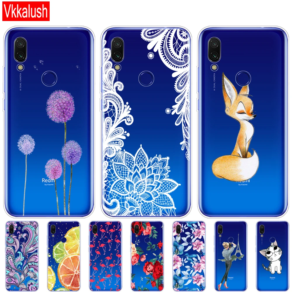 

Case For Xiaomi Redmi 7 Case Silicon Painting Soft TPU For Xiaomi Redmi 7 Case 6.26 Inch Snapdragon 632 Protective Back Cover