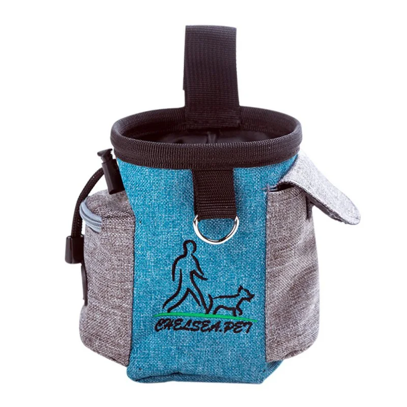 Мешок для закусок держатель для хранения еды Угощение для собак для кормления Снэк поясная сумка карман для домашних животных принадлежности для тренировок на открытом воздухе