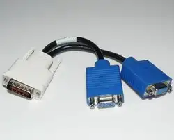 DMS-59 Pin VGA до 2 dvi