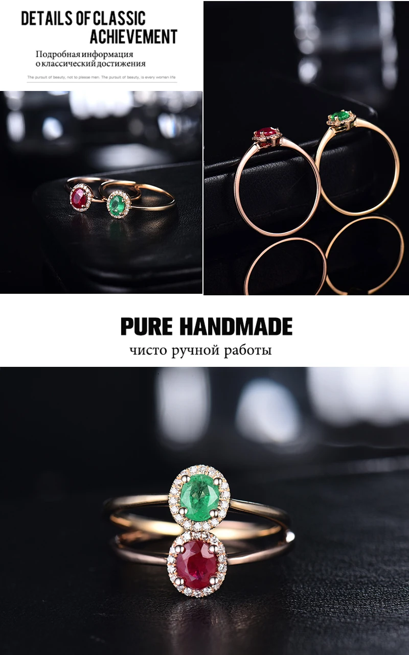 women emerald rings  8