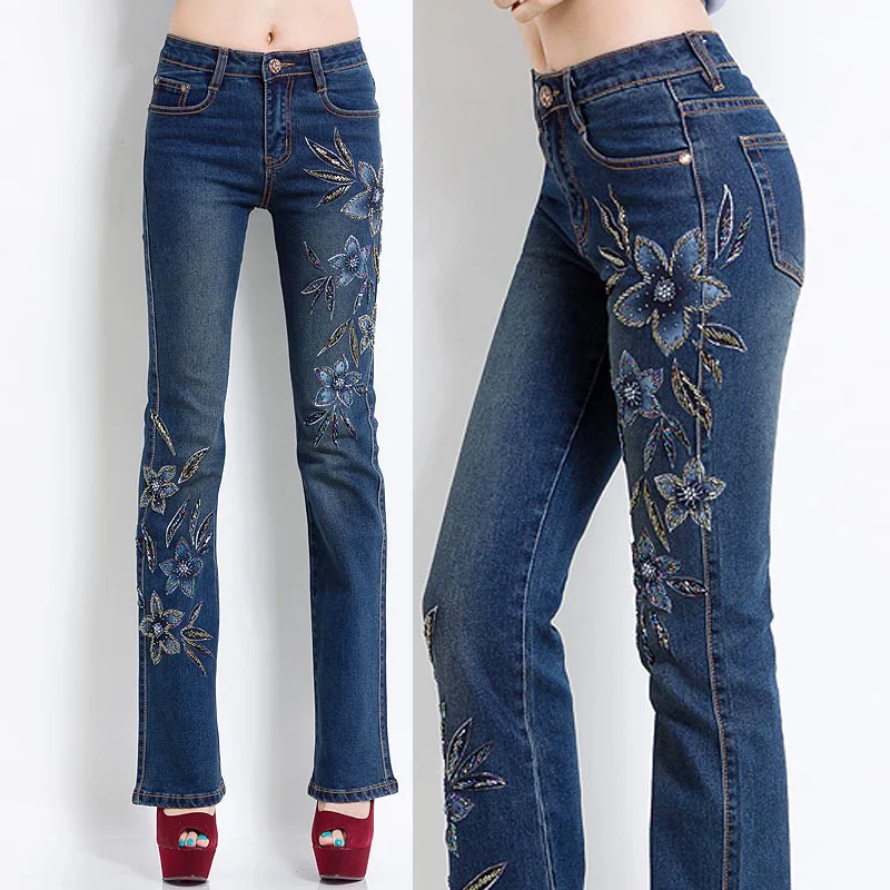 Popular Flower Denim-Buy Cheap Flower Denim lots from