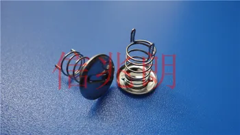 

Touch buffer spring ( for PCB) with metal plate, double end