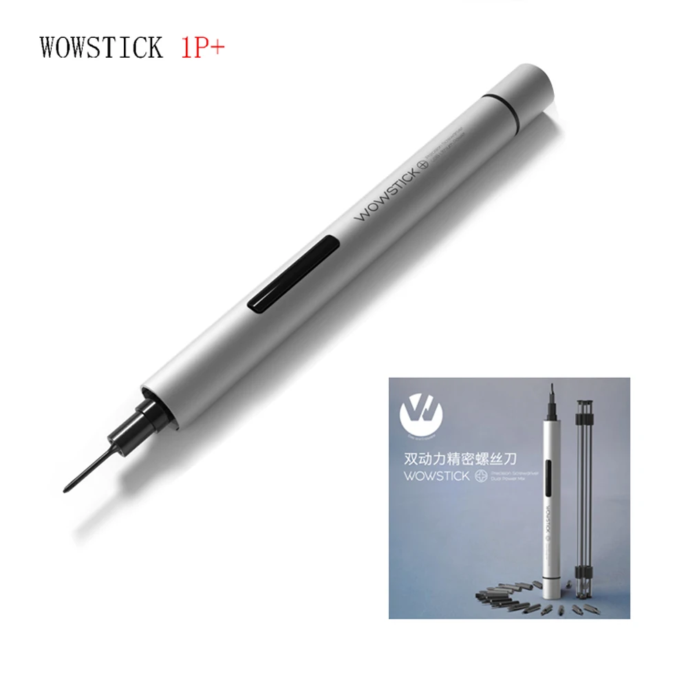 Wowstick 1P 1Fs Mini Cordless Battery Cordless Screwdriver and Apple Bit Set Electric Precision Mobile Phone Electronic Repair Wowstick 1P 1Fs Mini Cordless Battery Cordless Screwdriver and Apple Bit Set Electric Precision Mobile Phone Electronic Repair