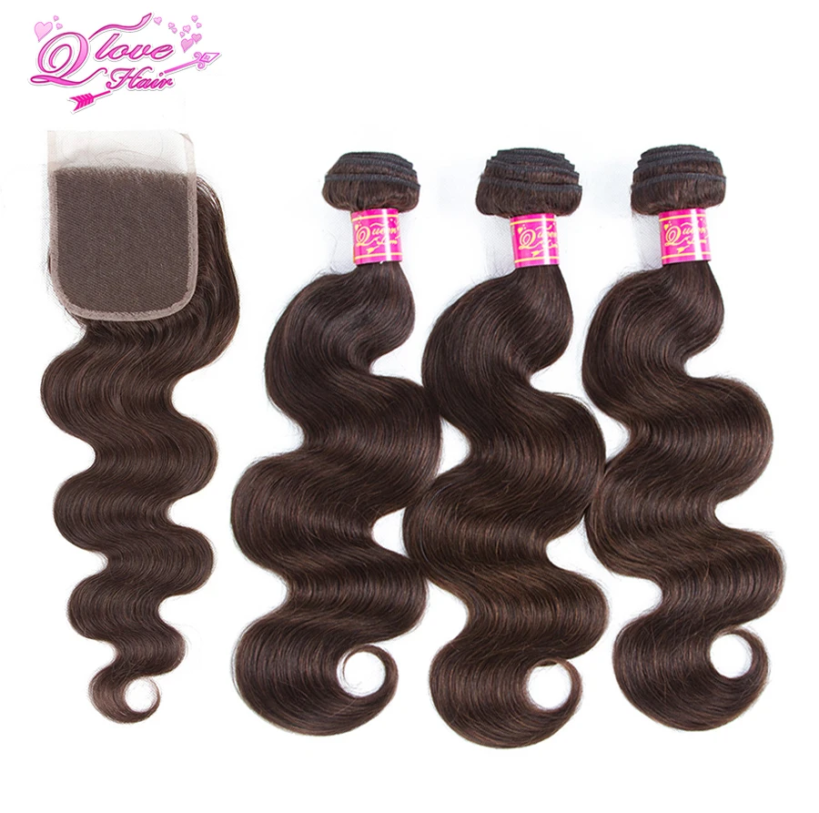 Queen-Love-Hair-Pre-Coloed-Indian-Body-Wave-100-Human-Hair-2-Color-3-Bundles-With