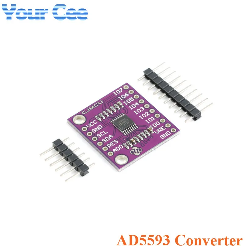 

AD5593 Converter ADC/DAC Configurable 12-Bit Analog-to-Digital Converter 8-Channel
