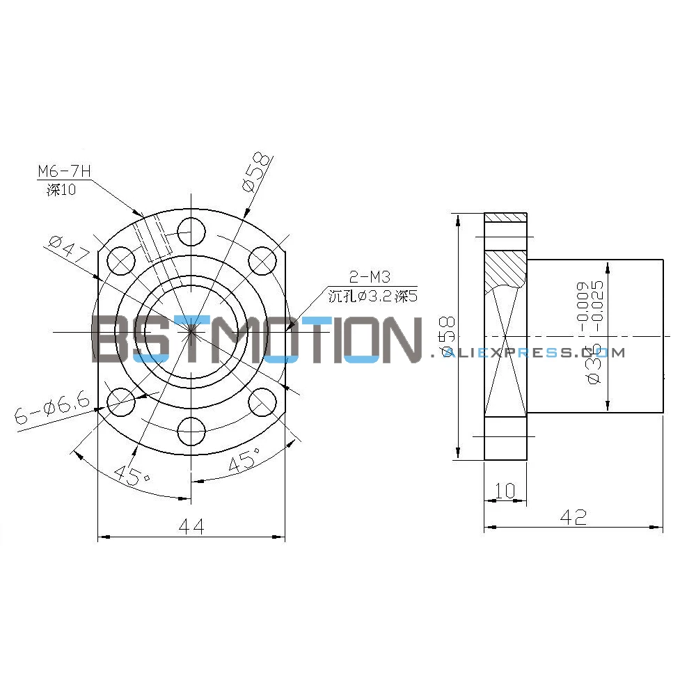 SFU2005 550 мм шариковый винт с SFU2005 Ballnut Корпус+ BK15 BF15 поддержка Комплект и 8 мм до 12 мм кулачковая муфта