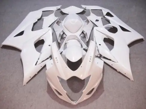 

Injection mold Fairing kit for SUZUKI GSXR1000 05 06 GSXR 1000 K5 2005 2006 ABS All white Fairings Set+7gifts SD68