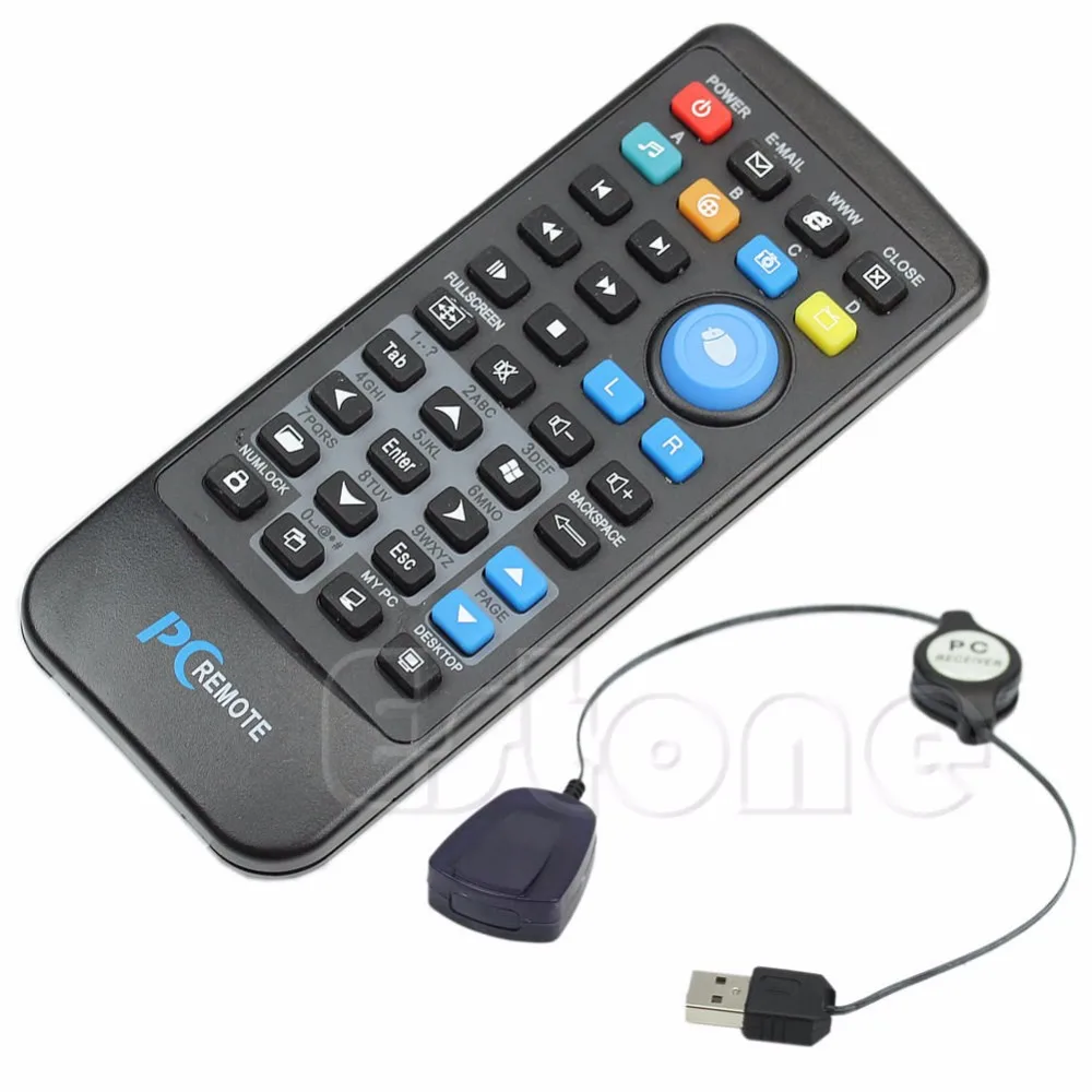 

USB Laptop PC Wireless Media Remote Control Mouse Keyboard Center Controller
