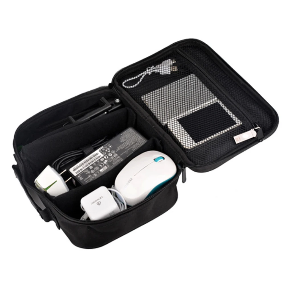 Digital Storage Travel Cable Bag USB Data Cable Charger Earphone Wire