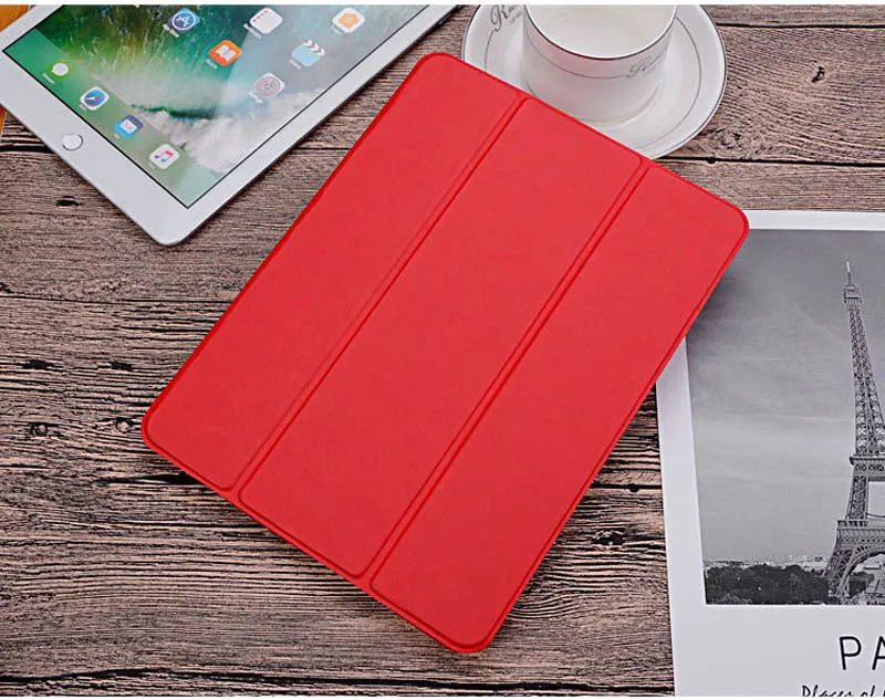 Чехол для iPad Pro 12,9 дюйма с Apple Pencil Holder из искусственной кожи Силиконовый мягкий чехол умный чехол для iPad Pro 12,9 дюйма