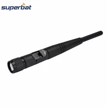 Superbat WiFi антенна 2,4 ГГц 5dBi наклонно-Поворотный штекер TNC WLAN PCI Карта Антенна резиновая-утка всенаправленная антенна усилитель