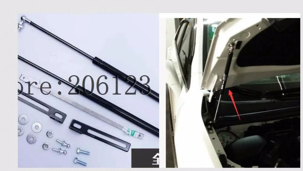 

2017 2018 2019 For Chevrolet TRAX ACCESSORIES CAR BONNET HOOD GAS SHOCK STRUT LIFT SUPPORT CAR STYLING