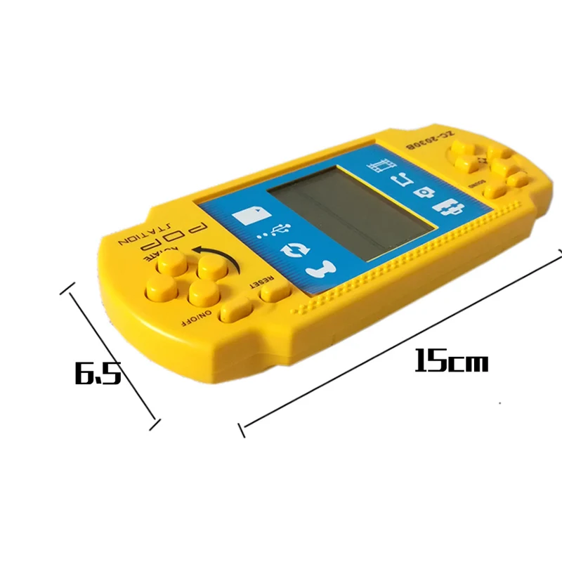 Ретро классическое детство тетрис портативные игровые плееры консоль электронные игры игрушки для детей