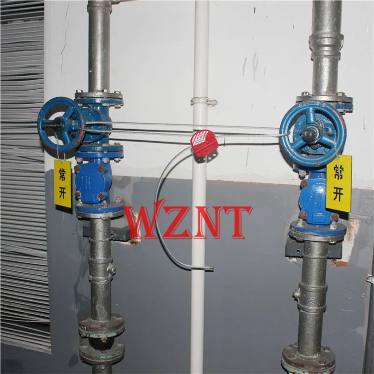 frete grátis cabo bloqueio de cabo ajustável vermelho dispositivos de bloqueio de cabo