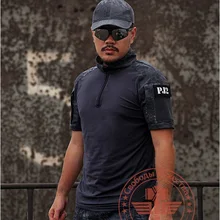 Гремучая змея Камо шутер рубашка мужская Питон зерно тактический Охота Пейнтбол Отдых Открытый спортивные футболки