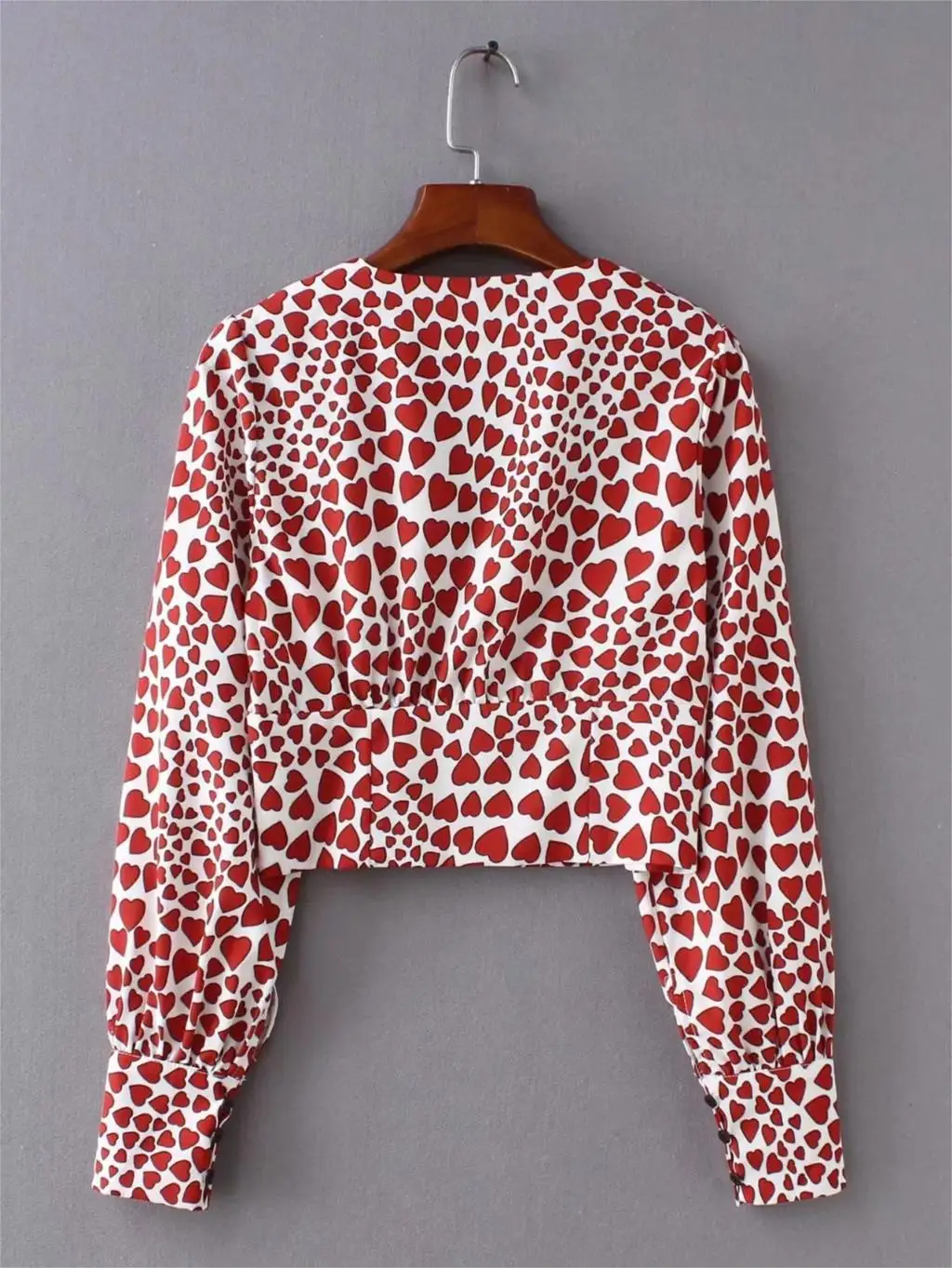 Blusas mujer de moda корейская мода женская рубашка короткий топ с длинными рукавами уличная Туника женские свитеры с пуговицами винтажная блузка