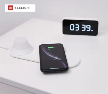 

Xiaomi Yeelight Wireless Charger with LED Night Light Magnetic Attraction Fast Charging For iPhones Samsung Huawei Xiaomi phones